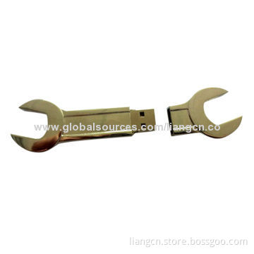 Metal Tool Wrench Shape USB Flash Drive